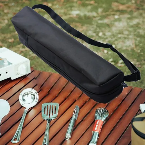 Miniatura 8 de Estuche de transporte para trípode de cámara con correa para el hombro de 27 pulgadas de largo, bolsa de trípode para micrófono, soporte