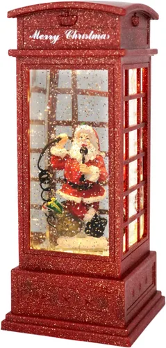 Miniatura 15 de Wondise - Linterna de globo de nieve de proyección de Halloween con temporizador, linterna de calaveras brillantes con agua giratoria operada por