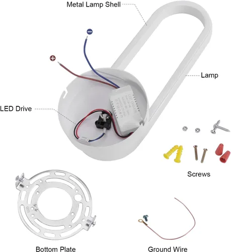 Miniatura 4 de XEYOU Aplique de pared interior moderno de 12 W, giratorio de 330 °, luz de pared blanca para dormitorio, sala de estar, hotel, pasillo, pasillo