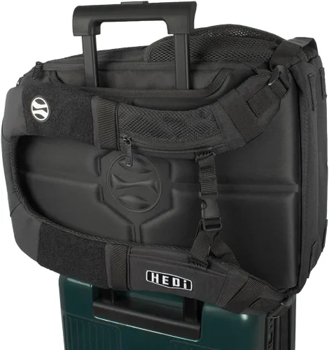 Miniatura 6 de HEDi HEDiGEAR Backpack SUMMIT (Black) – Large 23L Backpack with Hook & Loop Panels for Patches, Durable 1000 D Nylon and Multiple Pocket Storage for