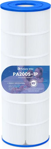 Future Way Cartucho de filtro de piscina C200S de repuesto para Hayward C200S, reemplazo de Hayward CX200XRE, Pleatco PA200S, 200 pies cuadrados