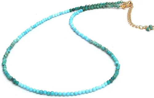 Miniatura 14 de Gempires - Gargantilla de cristal curativo hecha a mano, hipoalergénica, chapada en oro de 18 pulgadas, elegante joyería de uso diario
