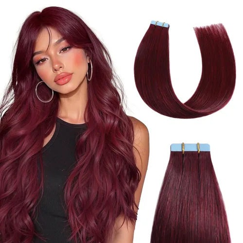Miniatura 14 de Sunya Extensiones de cabello humano con punta en I Tip, 1.76 oz, 50 mechones por paquete, extensiones de cabello con queratina previamente unidas