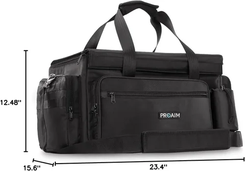 Miniatura 10 de PROAIM Cine - Bolsa de cubo para equipo de cámara, fotógrafo, videógrafos y videógrafos. Sólida y espaciosa, bolsas extraíbles, 4 bolsillos