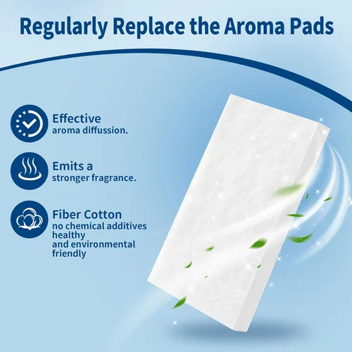 Miniatura 3 de Paquete de 30 almohadillas de aroma humidificador sin perfume, filtros de repuesto compatibles con Frida Baby 3 en 1 humidificador de llenado