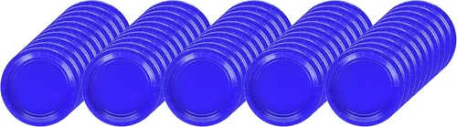 Miniatura 3 de Big Party Pack Paper Luncheon Plates 7 pulgadas, 50/Pkg, brillante azul real, 7", azul, (Bright Royal Blue)
