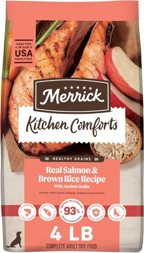 Merrick Classic Healthy Grains - Alimento seco para perros con carne real