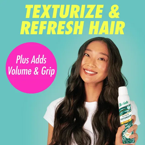 Miniatura 2 de Batiste Champú seco texturizante, refresca y añade agarre y textura para cabello despeinado playero, 3.81 onzas