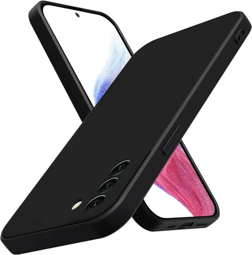 Funda para Samsung Galaxy S22, silicona líquida de alta calidad sedosa al tacto, protección de la cámara, forro de microfibra suave antiarañazos,