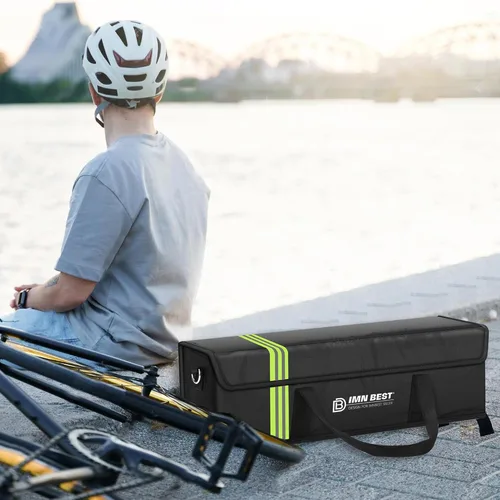Miniatura 6 de ImnBest Bolsa de batería Ebike, resistente al fuego, impermeable y a prueba de explosiones, bolsa de seguridad Lipo para almacenamiento, transporte