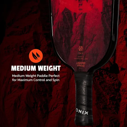 Miniatura 6 de ONIX Summit C1 - Pala de pickleball de peso medio de largo alcance ONIX Composite Summit C1 - Rojo