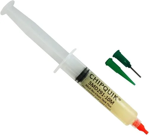 Miniatura 5 de Chip Quik SMD291 Tack Flux No-Clean (jeringa de 10cc/0.35 oz)