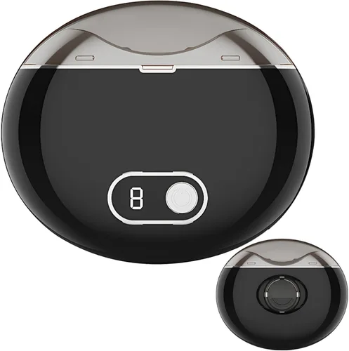 Cortaúñas automático, recortador de uñas 2 en 1 y lima con caja de almacenamiento, cortaúñas LED recargable de 3 velocidades para bebés, niños,