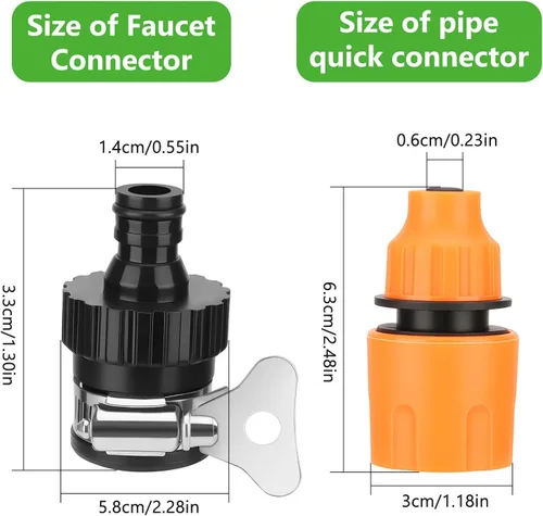 Miniatura 3 de Conector de grifo para uso de lavadora a presión portátil inalámbrica, grifo que proporciona agua para limpieza de piso, pared y valla de coche