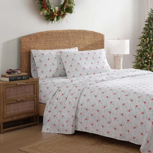 Miniatura 177 de Tommy Bahama - Juego de sábanas tamaño King, ropa de cama de percal 100% algodón con una sensación crujiente y fresca, sábanas con sábana bajera