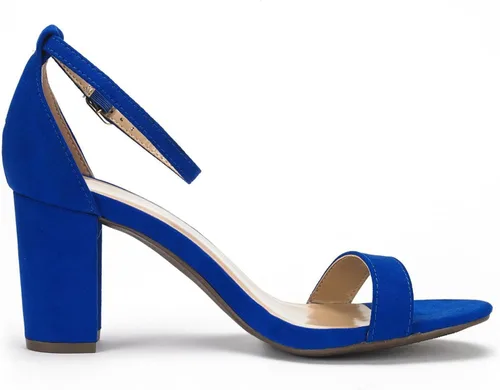 Miniatura 8 de DREAM PAIRS - Sandalias de tacón grueso y bajo para mujer