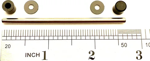 Miniatura 3 de para Coleman Lay Z-Spa # 58113 P4071 E02 Impulsor de eje de acero inoxidable+Eje de acero inoxidable de repuesto+Kit de sello de la bomba+Junta