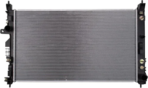 Miniatura 92 de TRQ Radiador de 1 fila de núcleo de aluminio de 26.5 pulgadas de ancho de núcleo compatible con Chevrolet Captiva Sport 2012-2015 Saturn Vue
