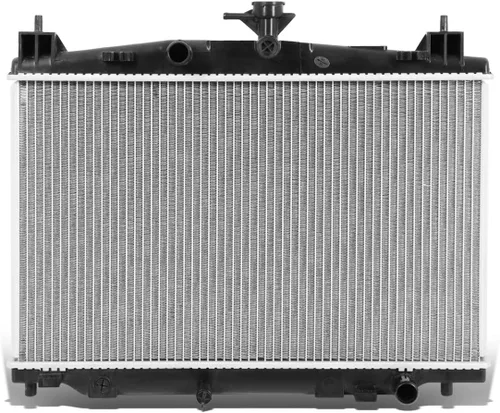 DNA Motoring OEM-RA-13233 Radiador de núcleo de aluminio estilo de fábrica compatible con Mazda 2 AT/MT 11-14