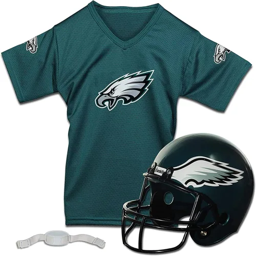 Miniatura 13 de Franklin Sports - Conjuntos de casco y camiseta para niños de la NFL - Conjuntos de uniforme de equipo juvenil de la NFL - Juego de disfraz - Casco