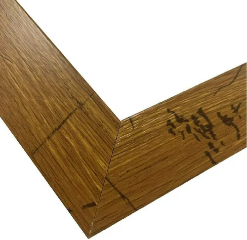 Miniatura 42 de Marco de fotos de 4 x 6 pulgadas, acabado envuelto suave, plano de 1.25 pulgadas de ancho, negro tradicional, MDF compuesto de madera 100% americana