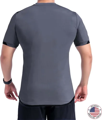 Miniatura 63 de Camiseta deportiva SOL Athletic para hombre, refrescante, transpirable, cómoda