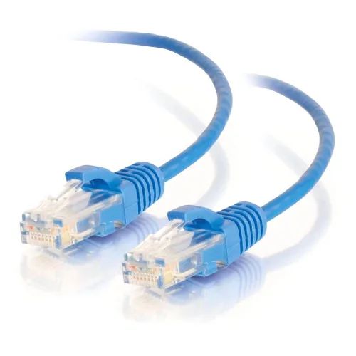 Miniatura 79 de C2G/Cables to Go 27872 Cable de red Ethernet cruzado Cat6 sin blindaje (UTP) sin enganche, amarillo (2,13 metros/7 pies)
