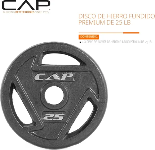 Miniatura 2 de CAP Barbell Placa de peso olímpica de 2 pulgadas Múltiples opciones