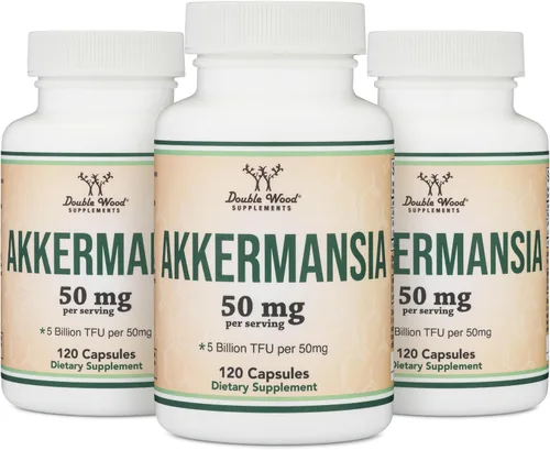 Miniatura 6 de Probiótico y Posbiótico Akkermansia (Aumenta la Producción de GLP-1) 120 Cápsulas, 50mg por Porción