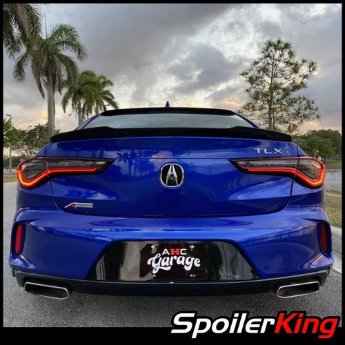 Miniatura 3 de SpoilerKing Alerón de techo para ventana trasera Compatible con Acura TLX 2021-presente (284R)