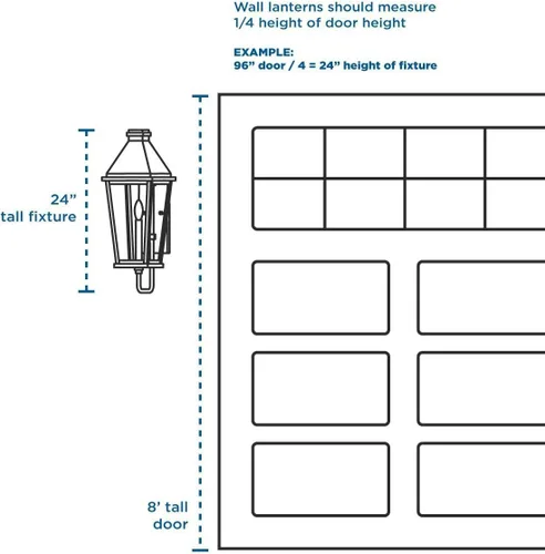 Miniatura 7 de Progress Lighting Watch Hill Collection - Farol de pared grande con textura de cristal transparente negro con textura de 1 luz para casa de campo