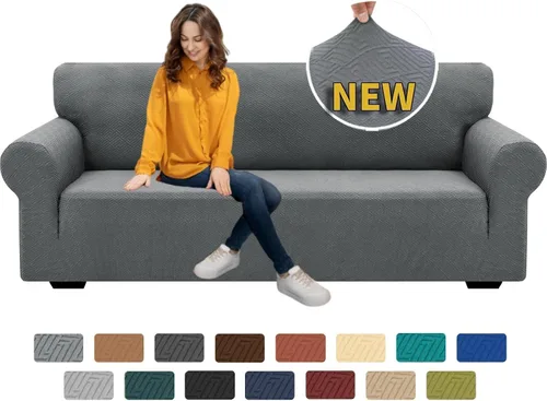Miniatura 64 de XINEAGE Fundas elásticas nuevas para sillón 2025, 1 pieza, protector para silla de sala de estar, funda gruesa y suave con parte inferior elástica