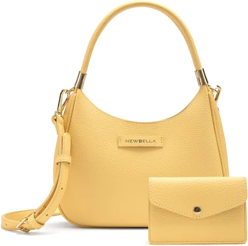 Miniatura 31 de NEWBELLA Bolso Hobo para mujer - Bolso de hombro y bandolera de cuero sintético, bolso de mano espacioso para el trabajo y uso diario
