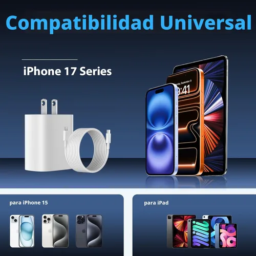 Miniatura 5 de Cargador de carga rápida para iPhone 17 16 y 15, cargador USB C tipo C de 10 pies de largo, cable de carga rápida para iPhone 17/Pro/Pro Max/17