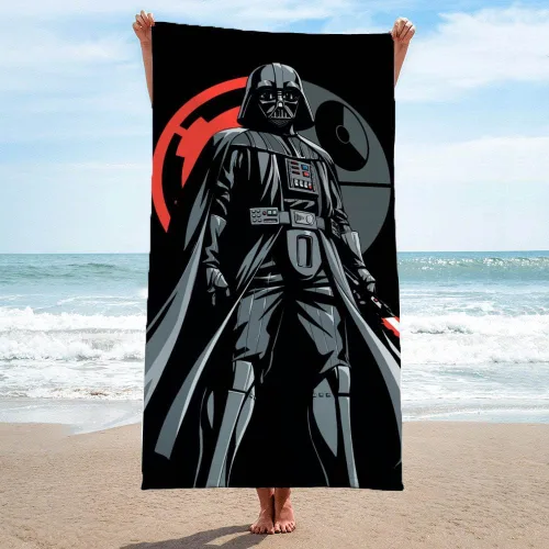 Miniatura 3 de Jay Franco Star Wars Darth Vader Toalla de baño/piscina/playa - Toalla de 100% algodón súper suave y absorbente para niños, mide 28 x 58 pulgadas