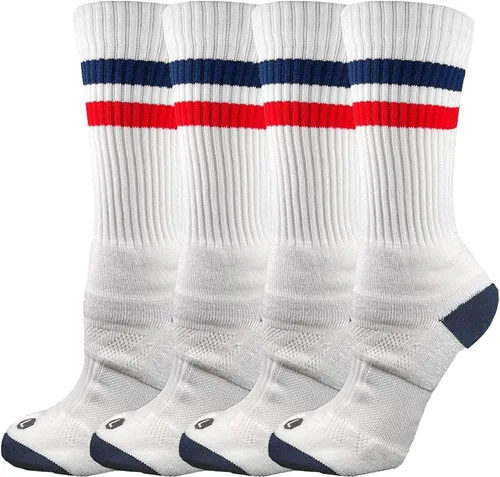 Miniatura 10 de juDanzy J-Socks - Paquete de 2 calcetines deportivos prémium para fútbol, baloncesto y lacrosse