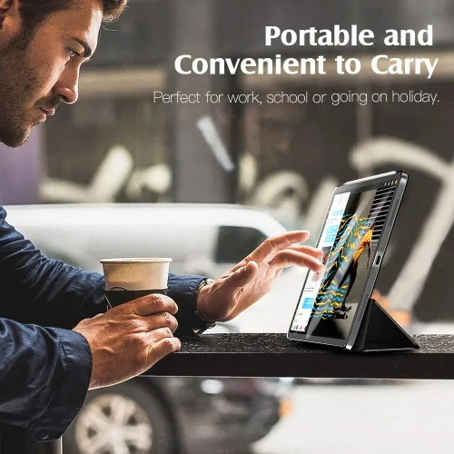 Miniatura 7 de TiMOVO Funda para iPad Air de 11 pulgadas (M3/M2-2025/2024), iPad Air de 5ª generación 2022/4ª generación 2020 de 10.9 pulgadas, cubierta trasera