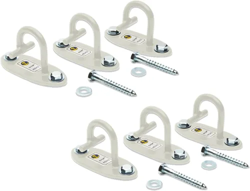 Miniatura 8 de The Anchor Gym Anchor Gym-Mini H1 (juego de 3) – Plataforma modular de enganche de pared para bandas de resistencia, correas de suspensión, correas