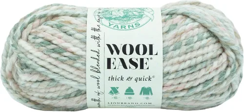Miniatura 134 de Lion Brand Yarn - Ovillo de lana Wool-Ease Thick & Quick color fuerza aérea