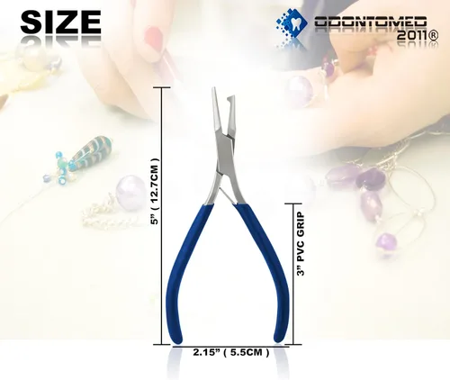 Miniatura 2 de Alicates de anillo dividido 5" W/Spring Blue Color Pvc Grip ODM