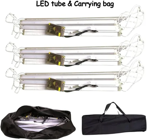 Miniatura 6 de Cabina de fotos LED inflable redonda de 10 pies de diámetro con 24 tubos de luz LED y soplador de aire inflable para cabina de fotos para bodas