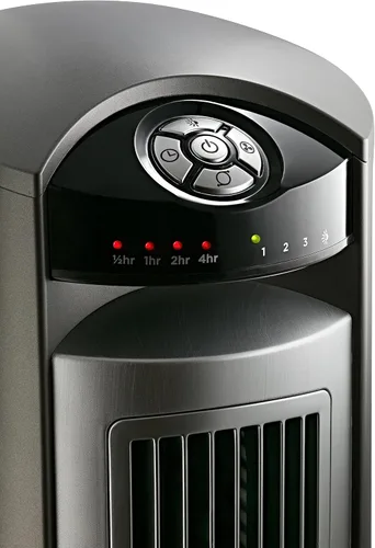 Miniatura 8 de Lasko Ventilador de torre oscilante con control remoto, ventiladores de piso silenciosos para dormitorio, 42 pulgadas, plateado T42951 Plata T42951