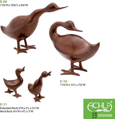 Miniatura 3 de Achla Designs Adiós pato, estatua de animales de jardín