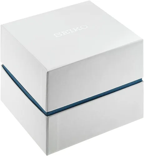 Miniatura 6 de SEIKO Reloj clásico de cuarzo con esfera blanca SUR327 para mujer, Negro -, Movimiento de cuarzo