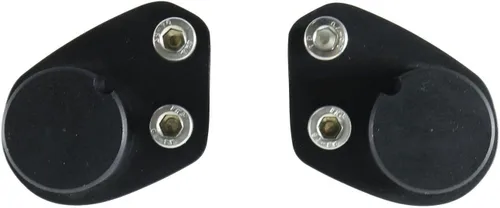 Miniatura 2 de GP Kompozit Elevador de manillar negro compatible para Bajaj Pulsar NS200 2011-2023
