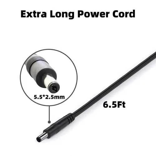Miniatura 5 de Fuente de alimentación 6V 2A Adaptador de CA DC 6Volt Adaptador de corriente Cargador DC en 6V Cable de alimentación para elíptica ProForm XP 110