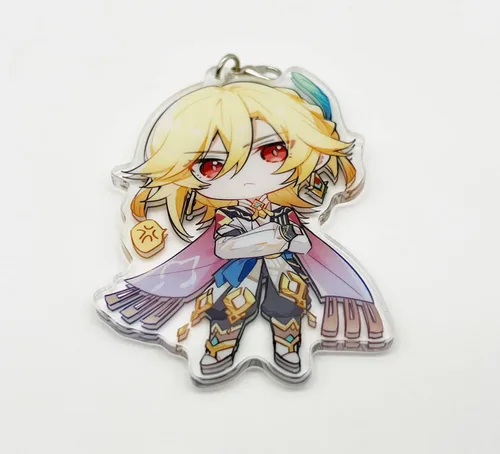 Miniatura 3 de YJacuing Genshin Impact - Figura de llavero de acrílico