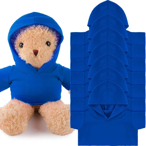 Miniatura 10 de 6 piezas de ropa de oso de peluche, camiseta de sublimación de oso de peluche, camisetas clásicas de oso de peluche, camisetas con capucha de 14 a
