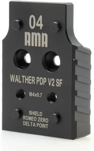Miniatura 2 de Placa adaptadora para Walther PDP V2 SF compatible con Trijicon, Holosun, Leupold, Shield, Docter