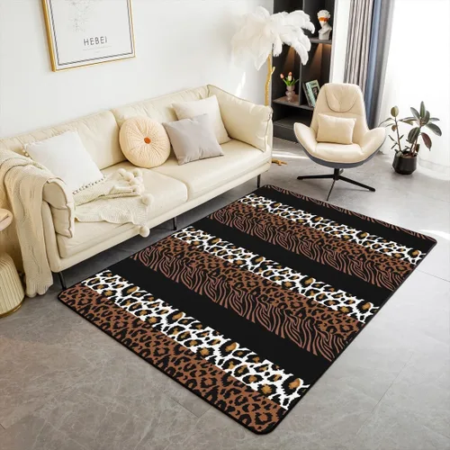 Miniatura 22 de jejeloiu Groovy Flower Area Rug 5x7 Polyester Retro Floral Boho Living Room Rugs 70S Hippie Groovy Flowers Bohemian Decor Carpet Psychedelic Floral